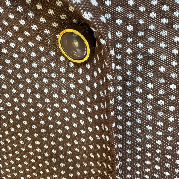 Deadstock 1960s/70s Dimoncelli Poly Knit Blazer‎ - Picture 2 of 9
